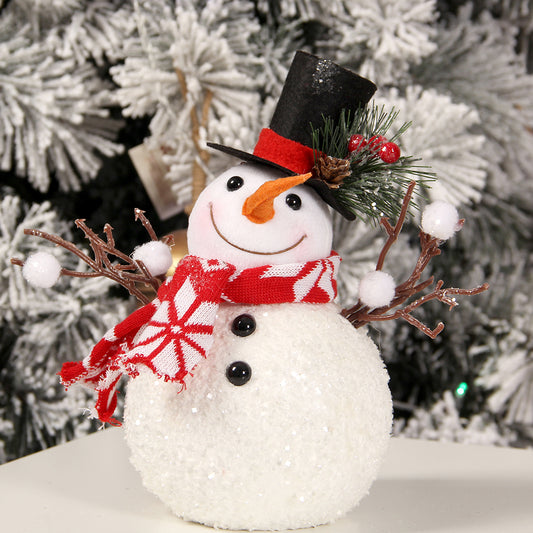 23CM Snowman Decorating Make a Snowman Winter Holiday Outdoor Decoration