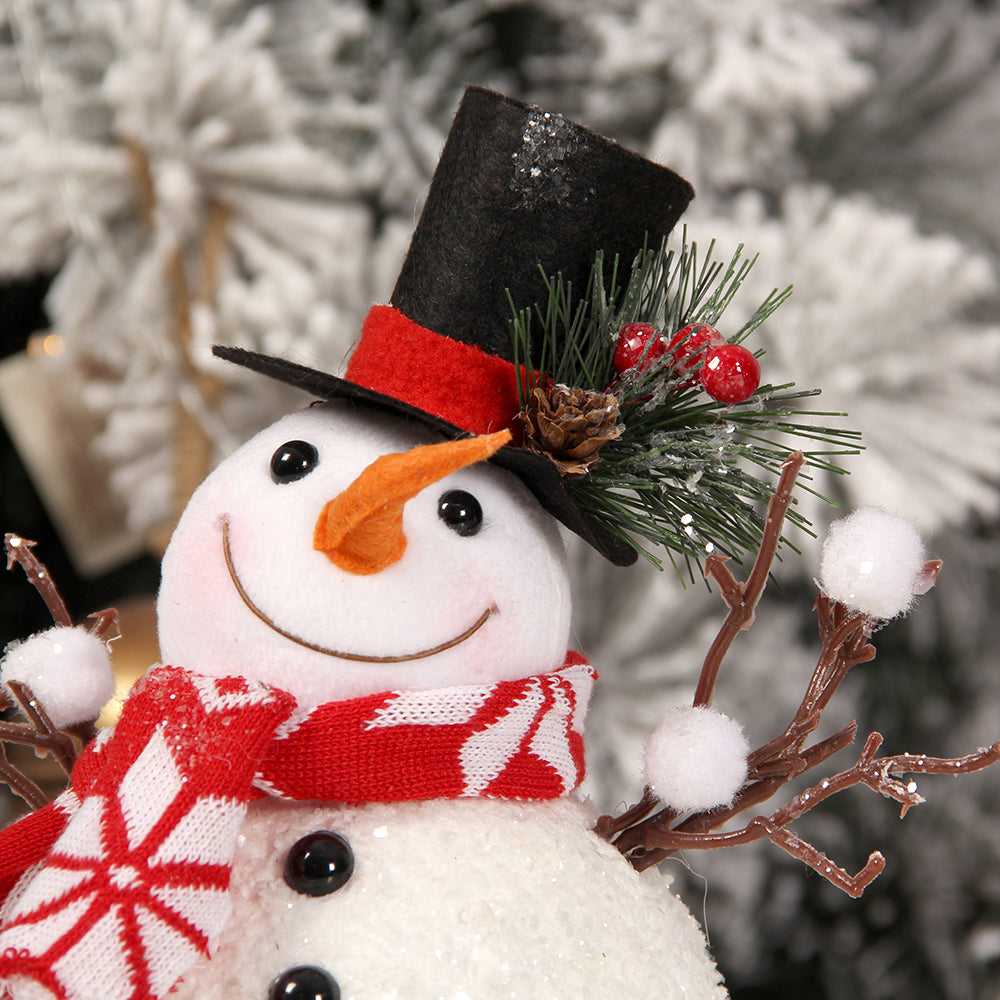 23CM Snowman Decorating Make a Snowman Winter Holiday Outdoor Decoration