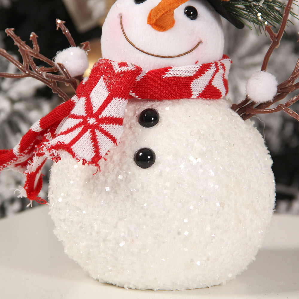 23CM Snowman Decorating Make a Snowman Winter Holiday Outdoor Decoration