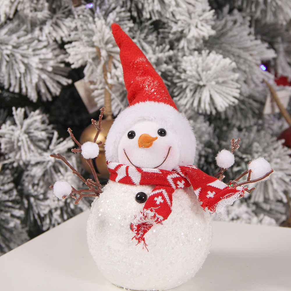 23CM Snowman Decorating Make a Snowman Winter Holiday Outdoor Decoration