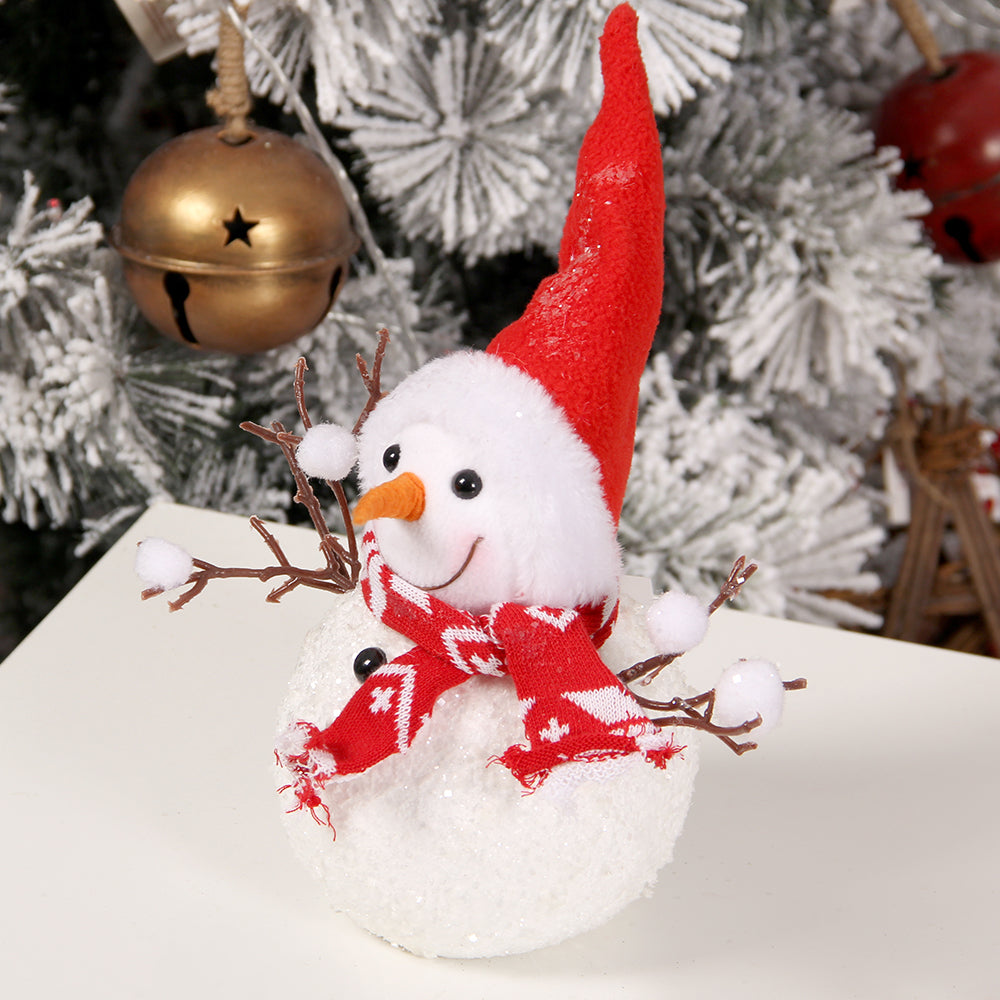 23CM Snowman Decorating Make a Snowman Winter Holiday Outdoor Decoration