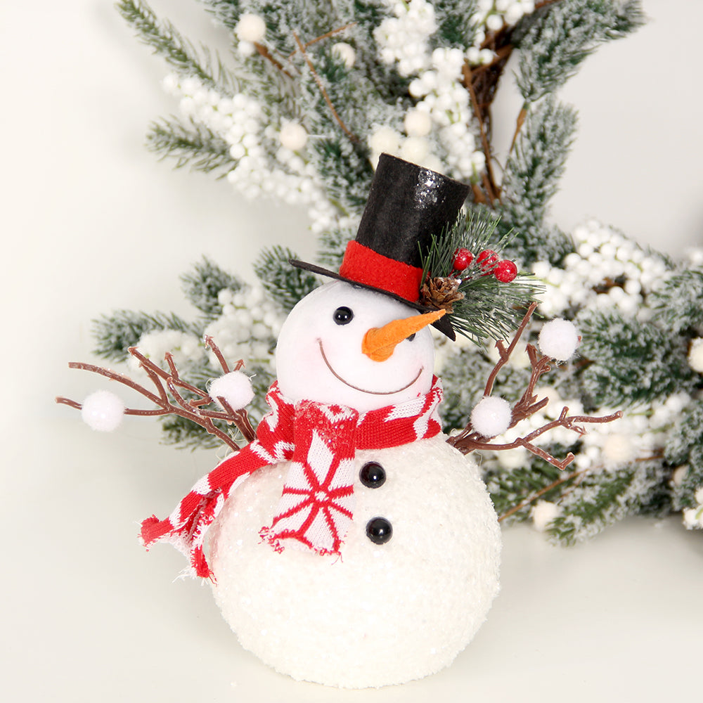 23CM Snowman Decorating Make a Snowman Winter Holiday Outdoor Decoration