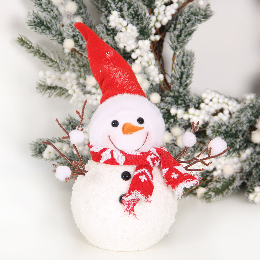 23CM Snowman Decorating Make a Snowman Winter Holiday Outdoor Decoration