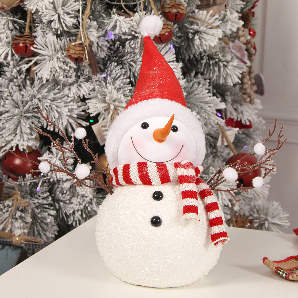 37CM Snowman Decorating Make a Snowman Winter Holiday Outdoor Decoration