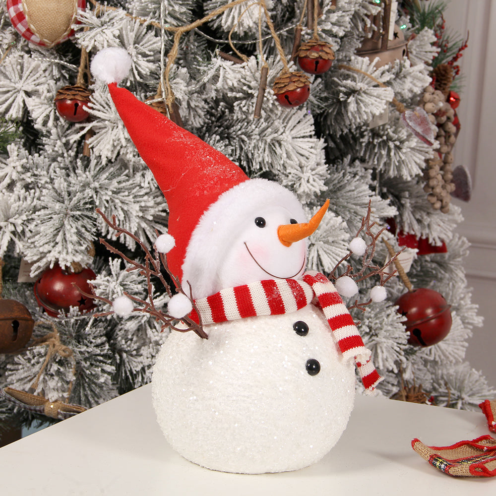 37CM Snowman Decorating Make a Snowman Winter Holiday Outdoor Decoration