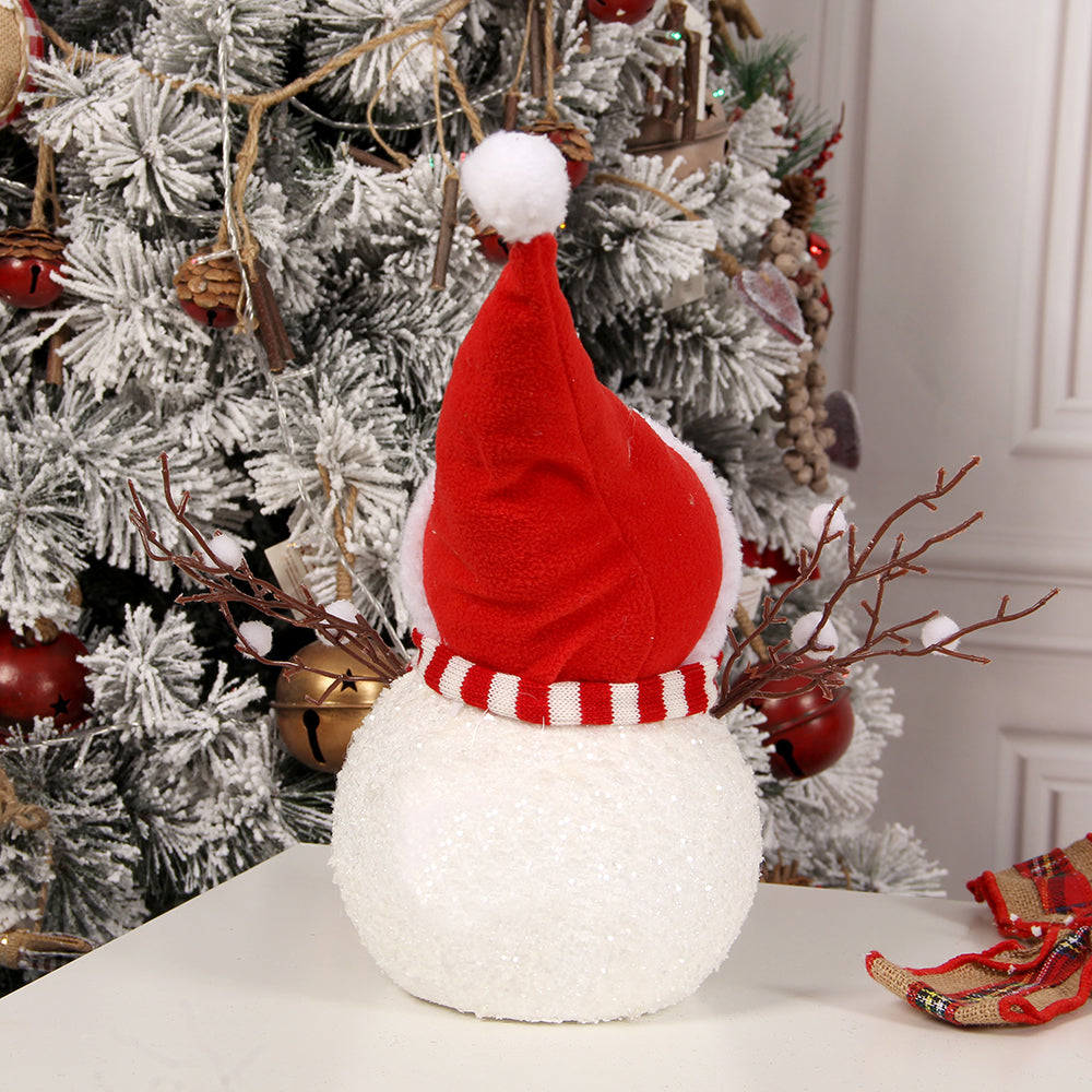 37CM Snowman Decorating Make a Snowman Winter Holiday Outdoor Decoration