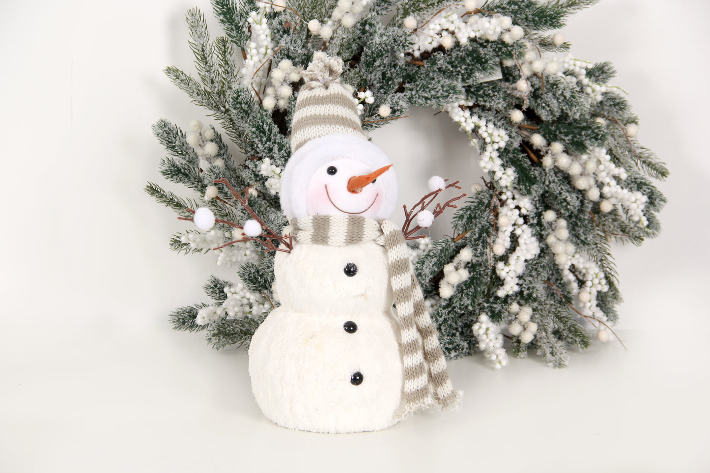 34cm Snowman Decorating Make a Snowman Winter Holiday Outdoor Decoration