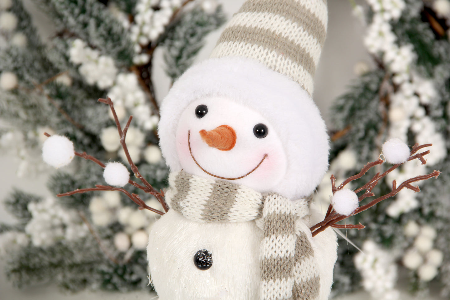 34cm Snowman Decorating Make a Snowman Winter Holiday Outdoor Decoration