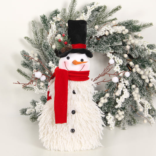 27CM Snowman Decorating Make a Snowman Winter Holiday Outdoor Decoration