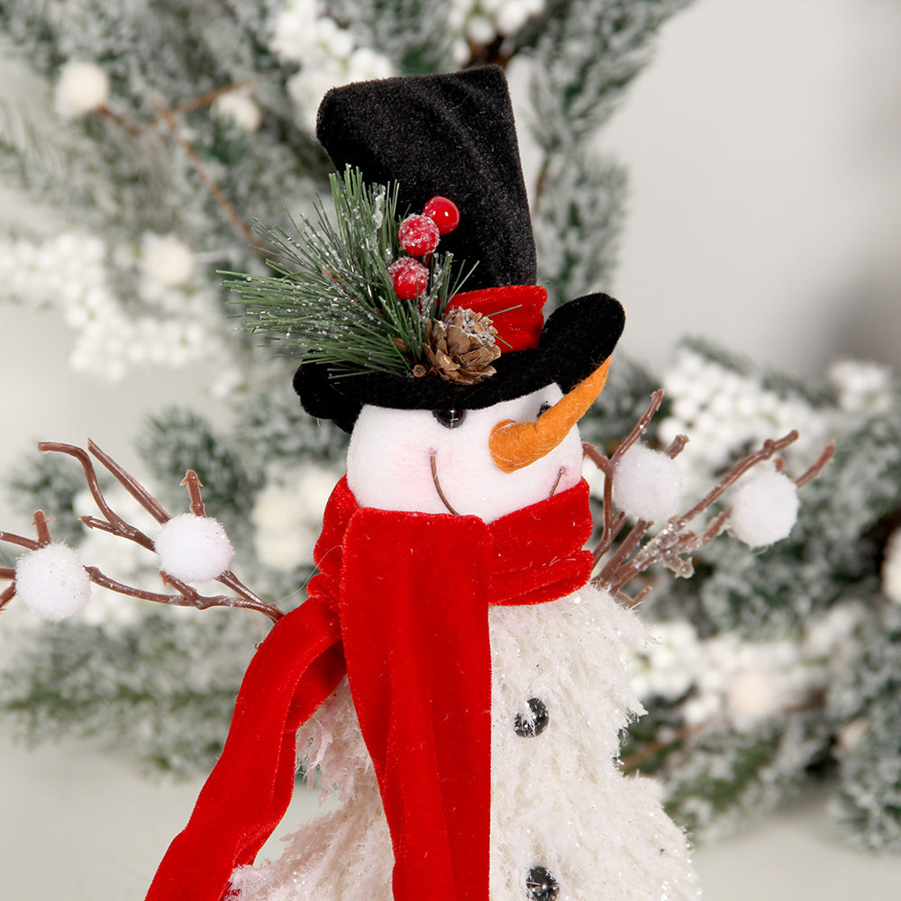 42CM Snowman Decorating Make a Snowman Winter Holiday Outdoor Decoration