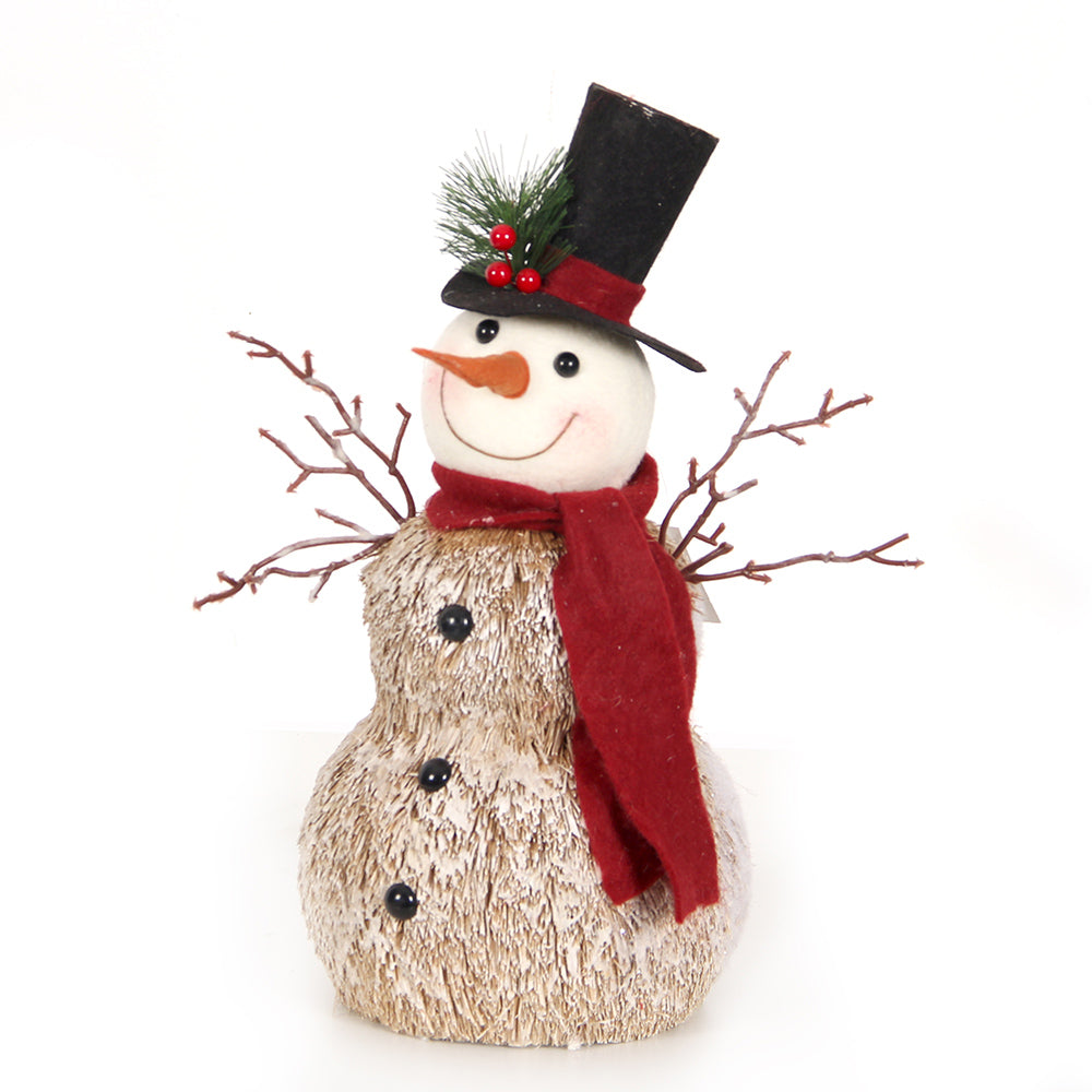 34CM Snowman Decorating Make a Snowman Winter Holiday Outdoor Decoration