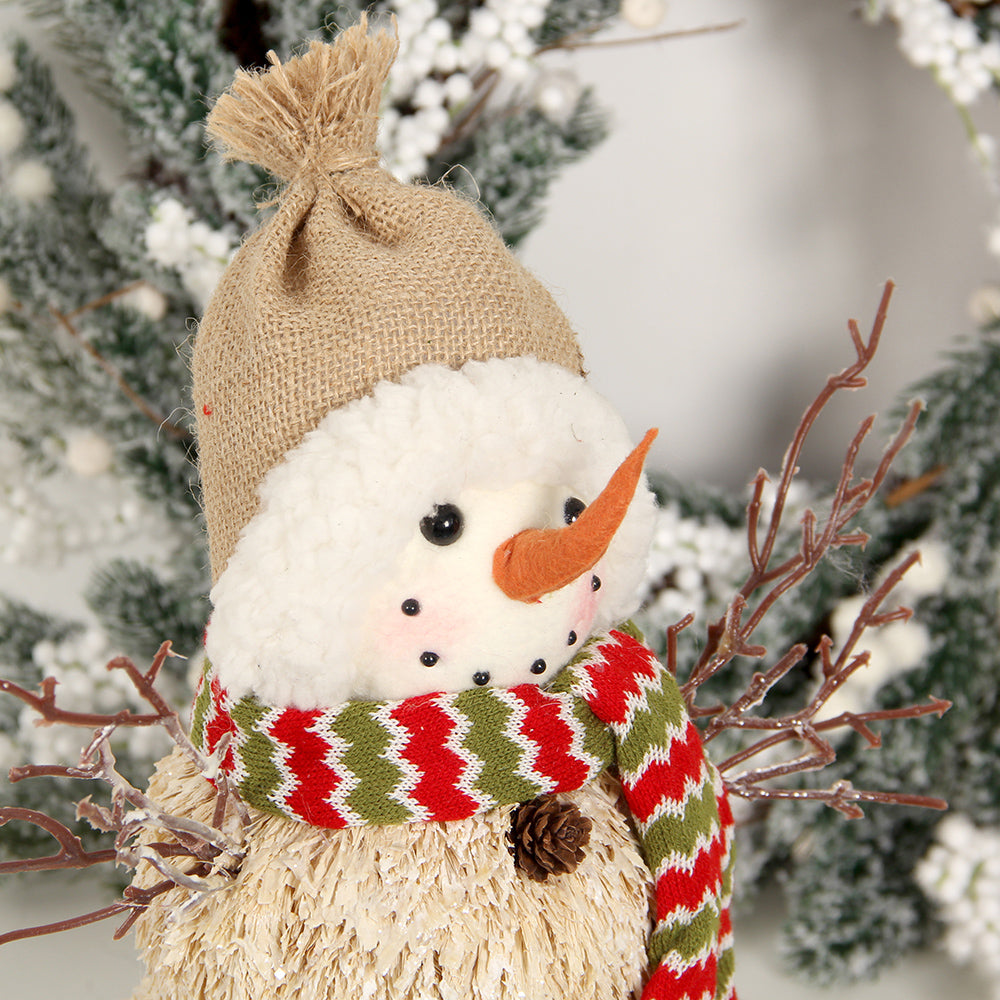 33cm Snowman Decorating Make a Snowman Winter Holiday Outdoor Decoration