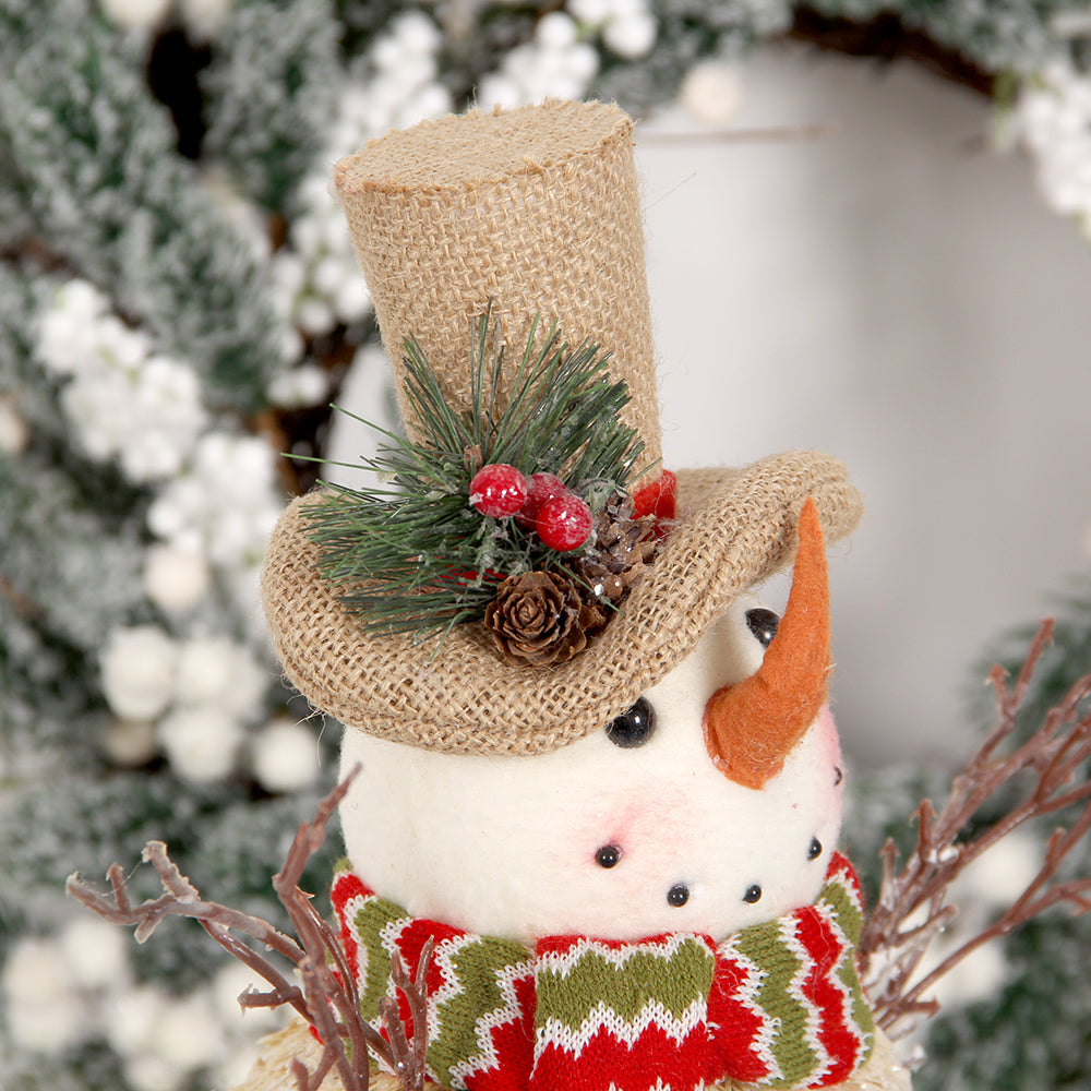 36CM Snowman Decorating Make a Snowman Winter Holiday Outdoor Decoration