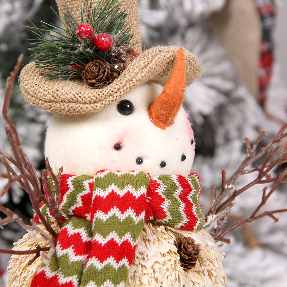 36CM Snowman Decorating Make a Snowman Winter Holiday Outdoor Decoration