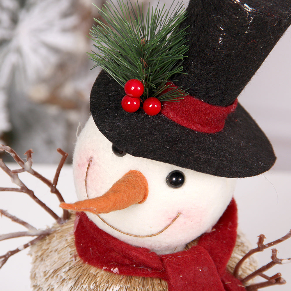 34CM Snowman Decorating Make a Snowman Winter Holiday Outdoor Decoration