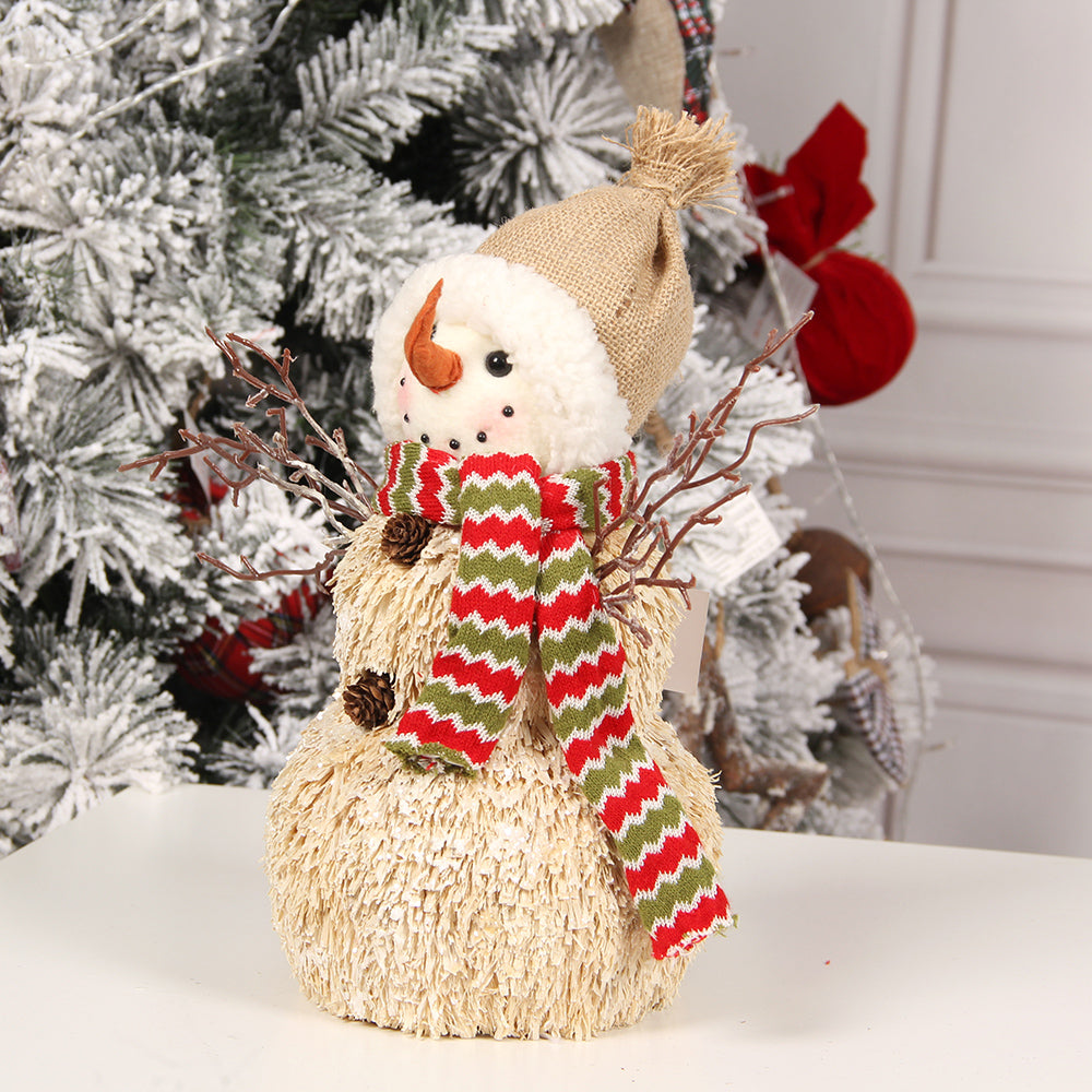 33cm Snowman Decorating Make a Snowman Winter Holiday Outdoor Decoration