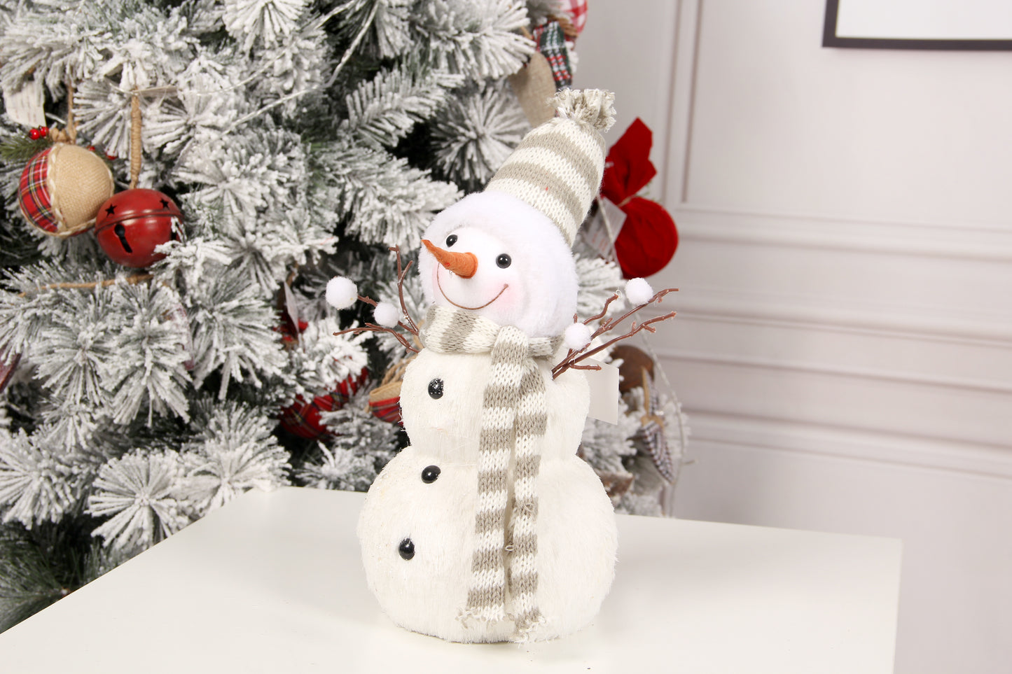 34cm Snowman Decorating Make a Snowman Winter Holiday Outdoor Decoration