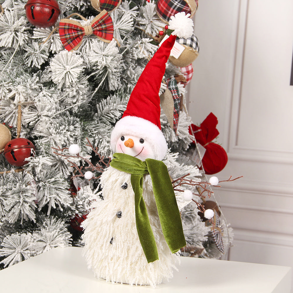 22cm Santa Claus Whitebeard Doll Gnomes Home Decoration Christmas Decoration