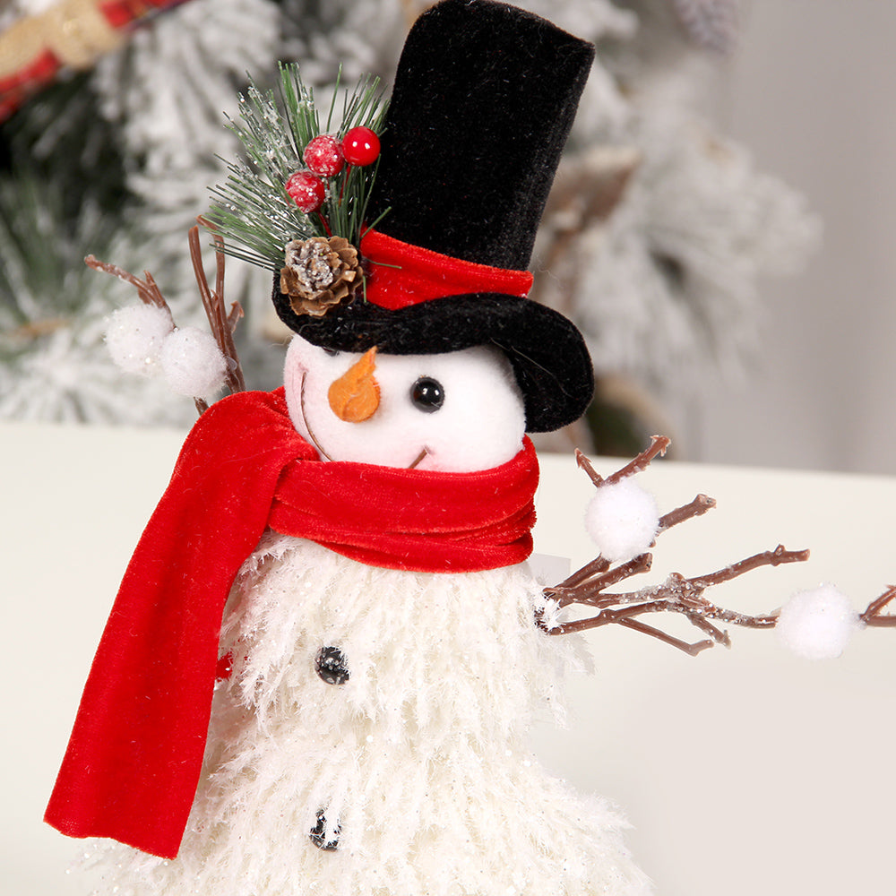 27CM Snowman Decorating Make a Snowman Winter Holiday Outdoor Decoration