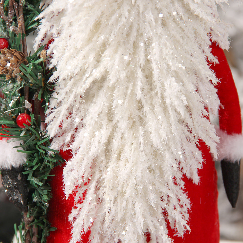 51CM Santa Claus Whitebeard Doll Gnomes Home Decoration Christmas Decoration