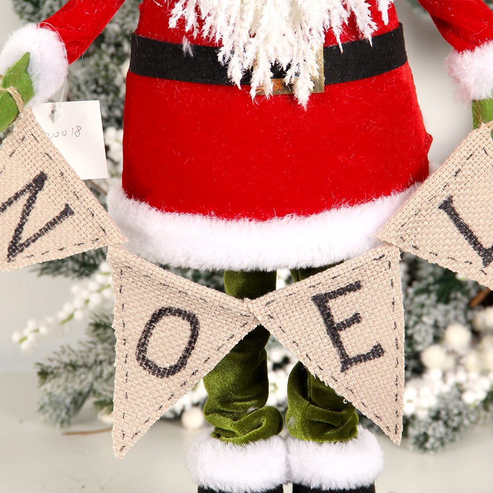 70CM Santa Claus Whitebeard Doll Gnomes Home Decoration Christmas Decoration