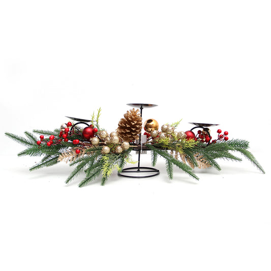 80cm Christmas candle holder Christmas decoration for table