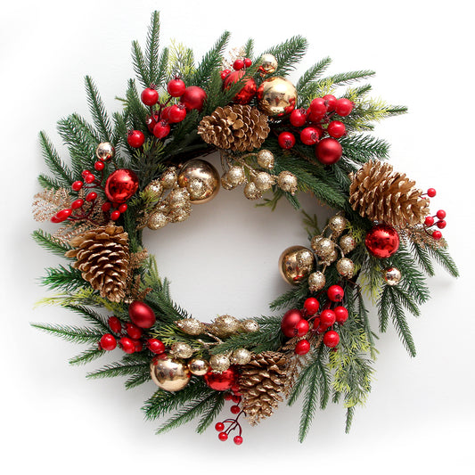 58cm Christmas Wreath Christmas Decoration For Front Door Christmas Wreath Large