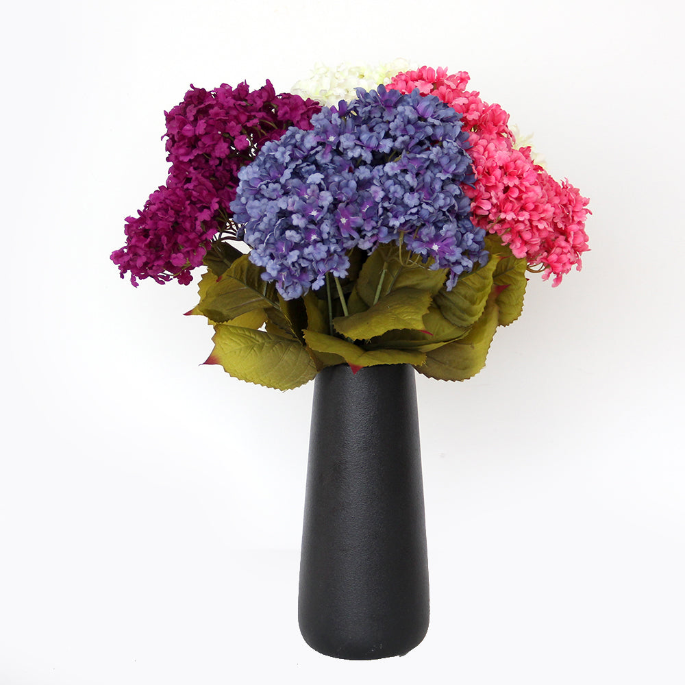 58CM Silk Hydrangea Spray Artificial Flower Home Decoration for Wedding Decoration