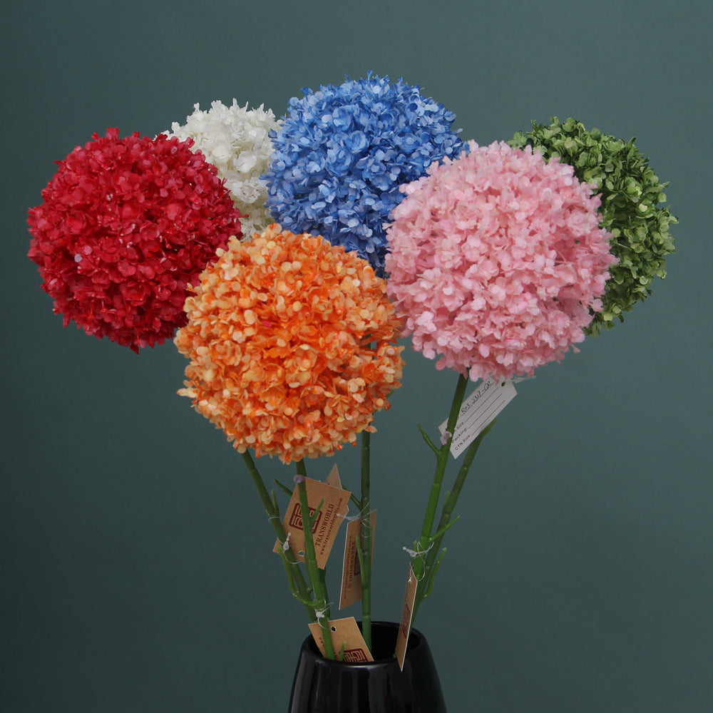 70cm single hydrangea ball artificial flower spring