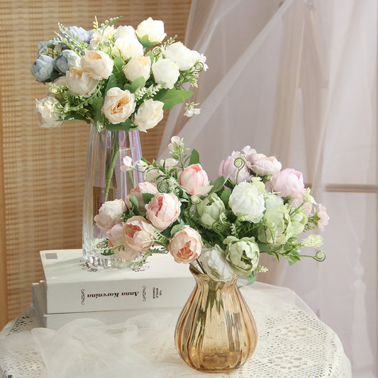 30cm peony spray artificial flower spring