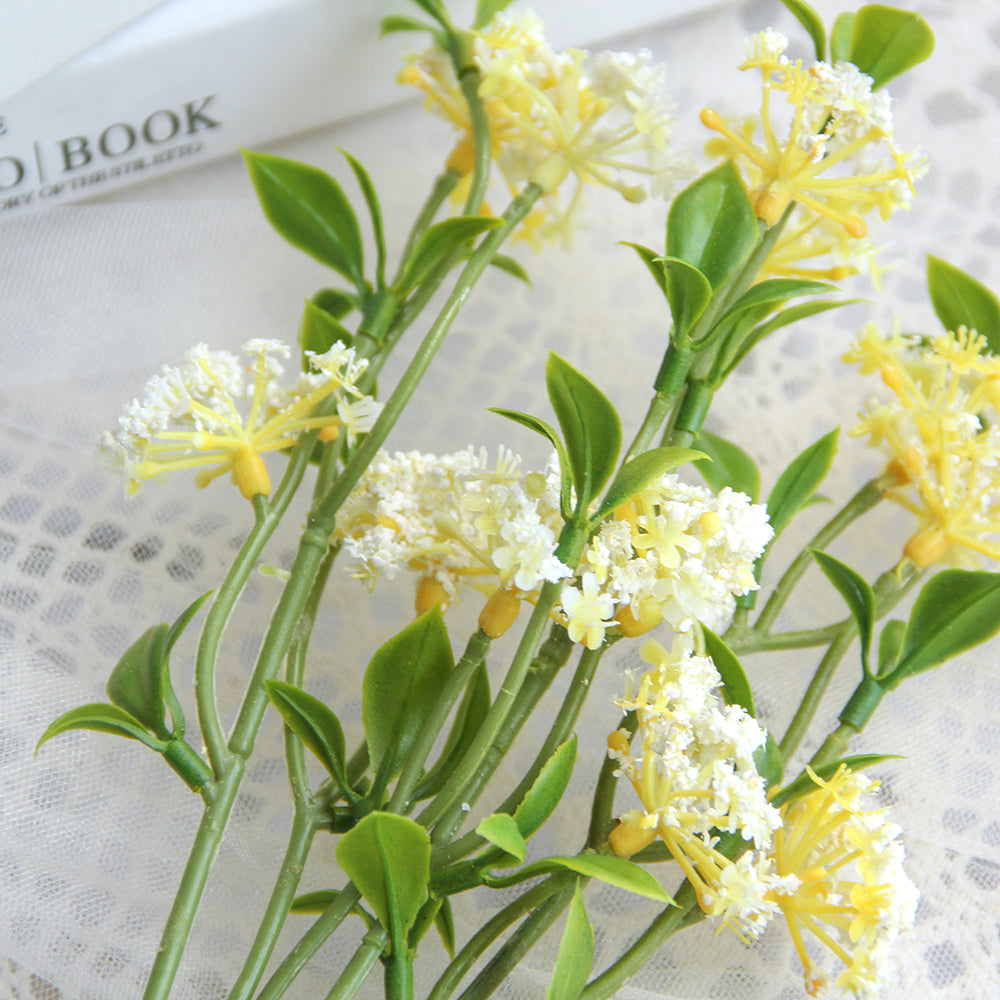 31cm pearl drop spray artificial flowers for spring