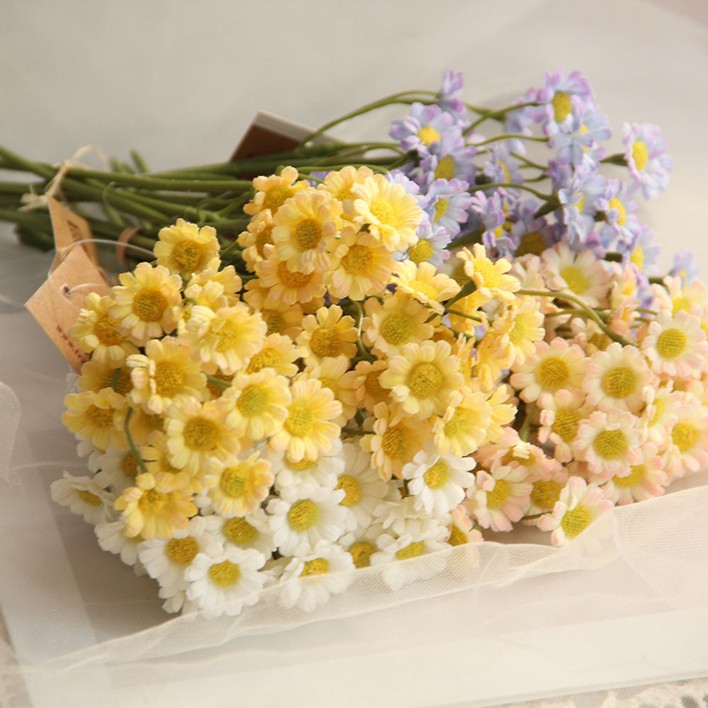 27cm mini daisy bush artificial flower spring and autumn