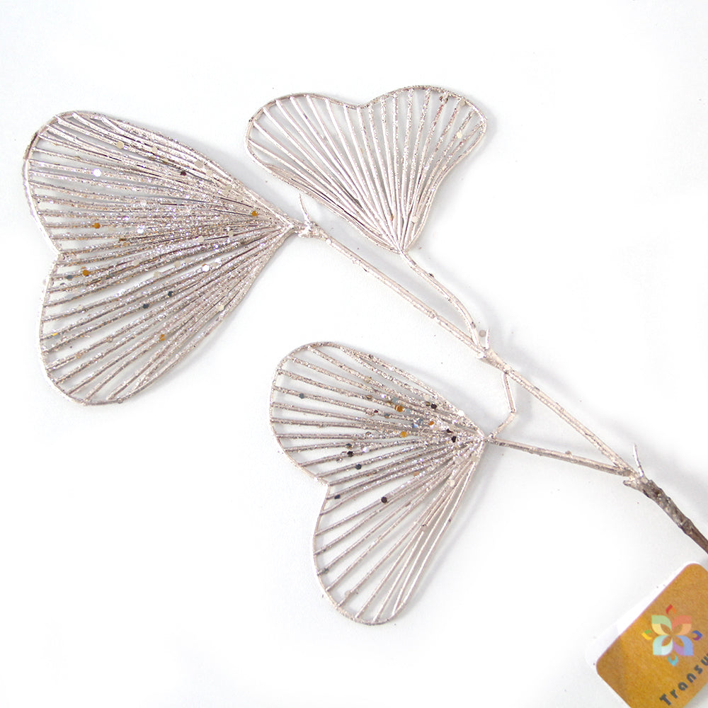 45cm gold leaf picks Christmas decorations