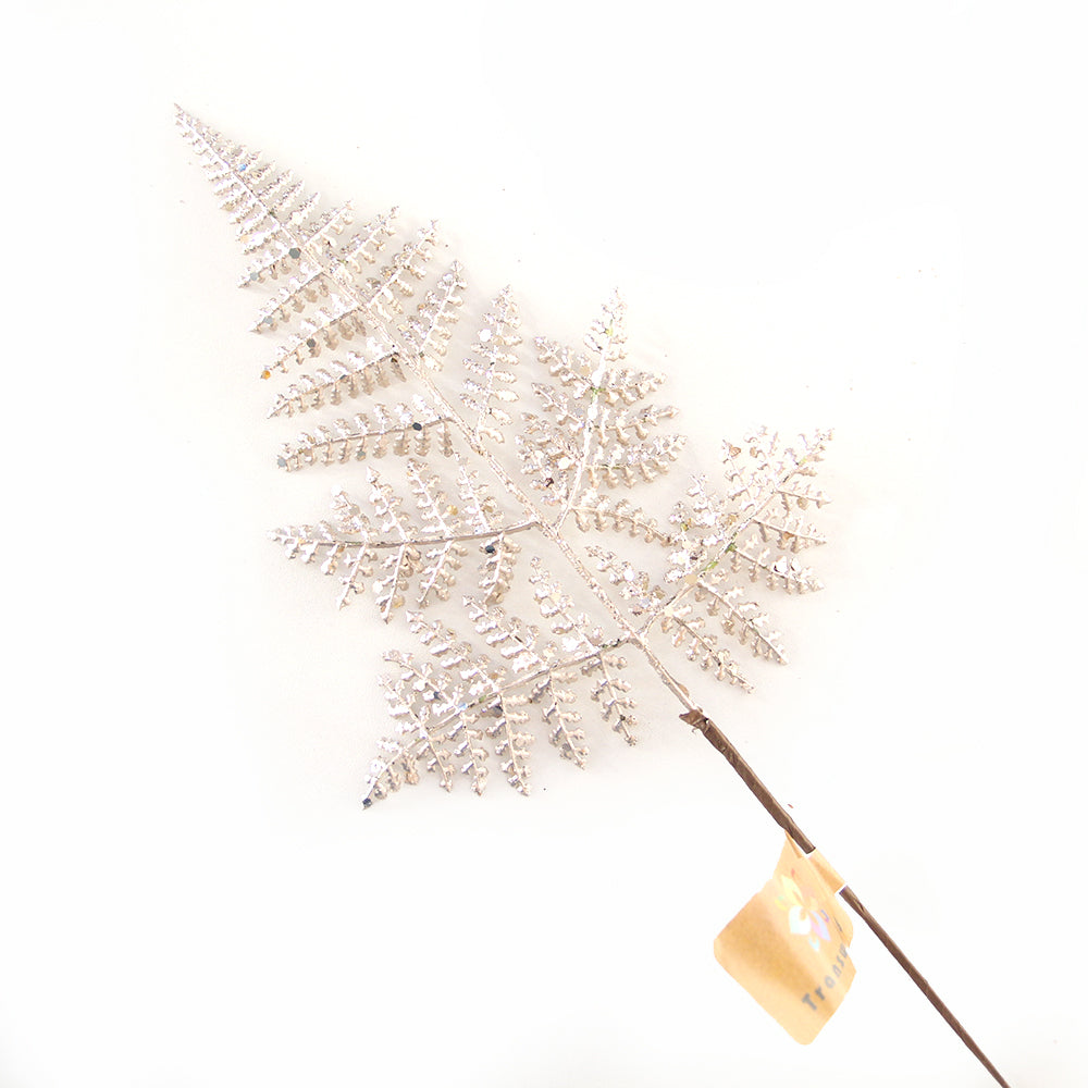 40cm gold leaf picks Christmas decorations