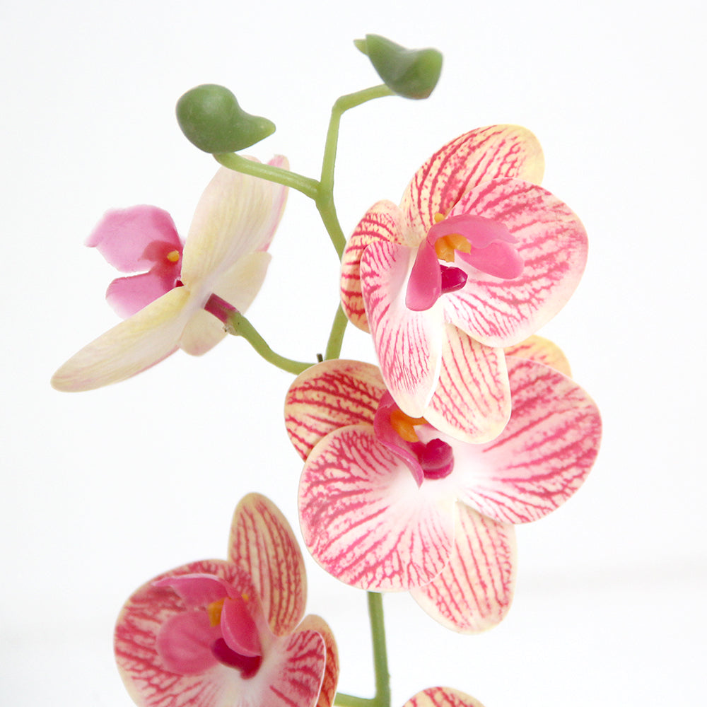 40cm 3D 5 flowers butterfly orchid artificial flower home decoration