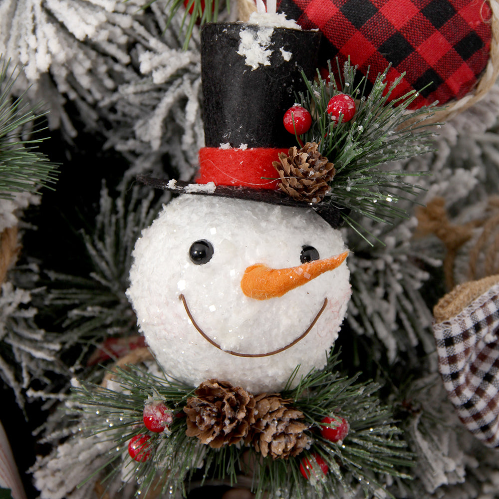 15cm snowman decorating make a snowman winter holiday outdoor decoration