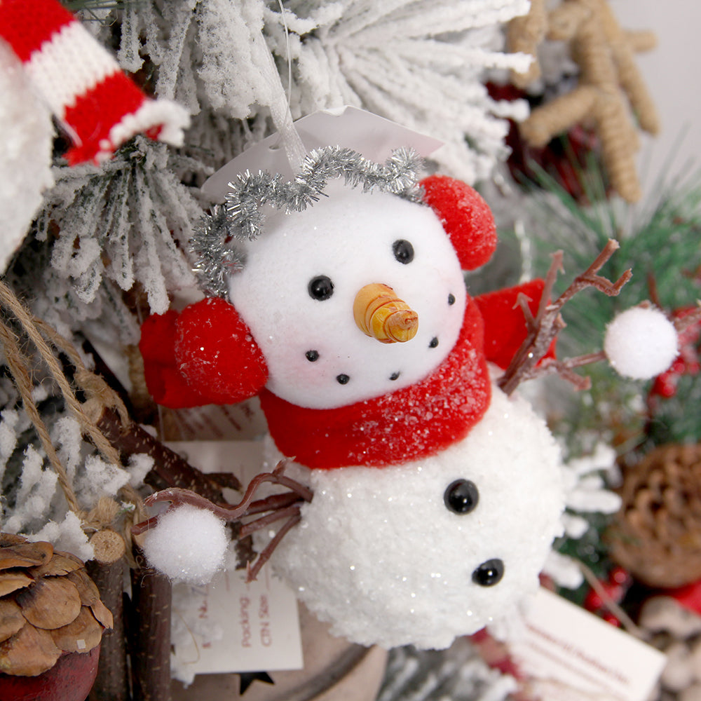 15cm Snowman Decorating Make a Snowman Winter Holiday Outdoor Decoration