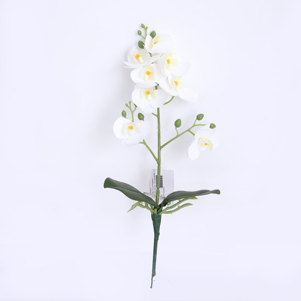 39cm 3D 8 flowers mini orchid artificial flower home decoration