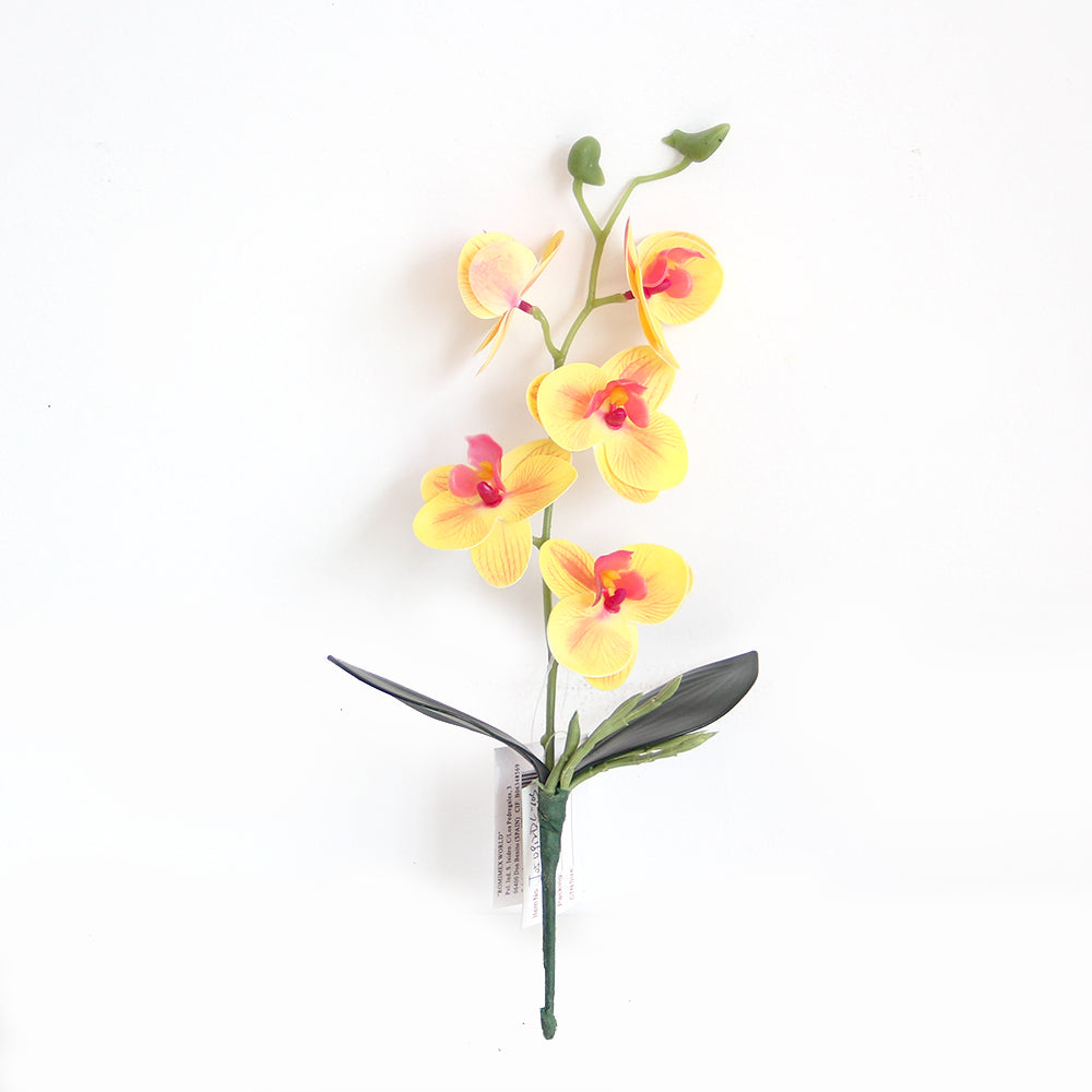 40cm 3D 5 flowers butterfly orchid artificial flower home decoration