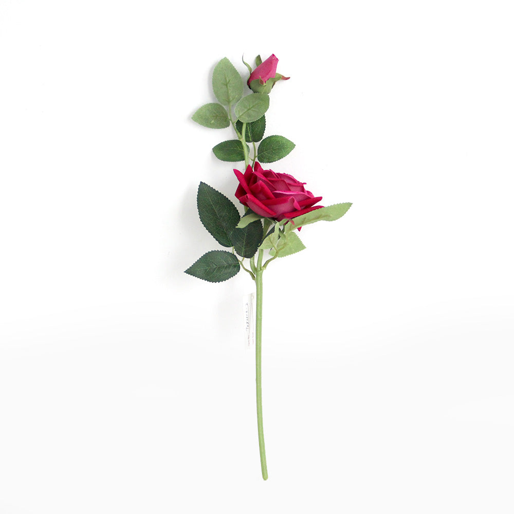 Artificial Flowers Rose with Stems Realistic artificial rose  Flower Bouquets for Holiday Wedding Party Home Table Decorations
