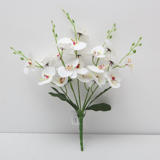 45cm 5 fork  film phalaenopsis orchid artificial flower home decoration