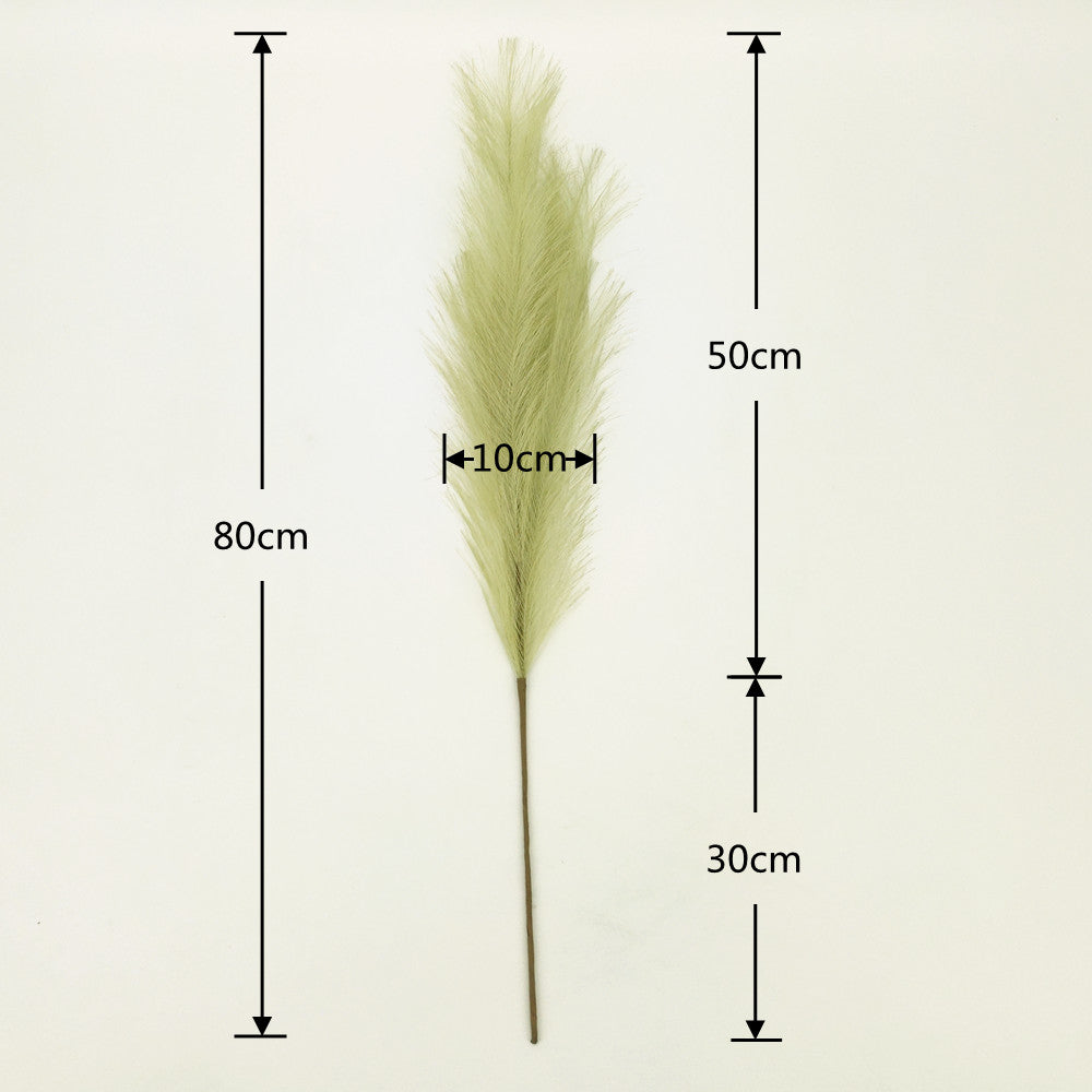 Hot Selling Wholesale Multi-Size Pampas Artificiales Decoracion 31.5INCH Pampas Grass Artificial Flowers For Wedding Home Decor