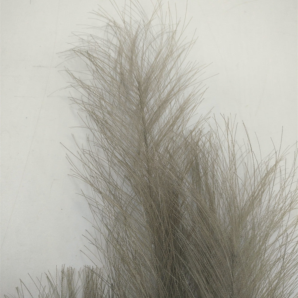 Factory Direct Sales 80CM Feather Pick Artificial Pampas Grass High Quality Greeen Pampas Grass Wedding Centerpieces